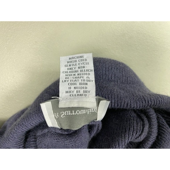 Soft Surroundings Sweater Women Small Purple Turtleneck Pocket Wool Angora Blend - Picture 16 of 16